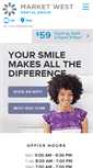 Mobile Screenshot of marketwestdental.com